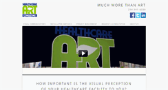 Desktop Screenshot of healthcareartconsulting.com